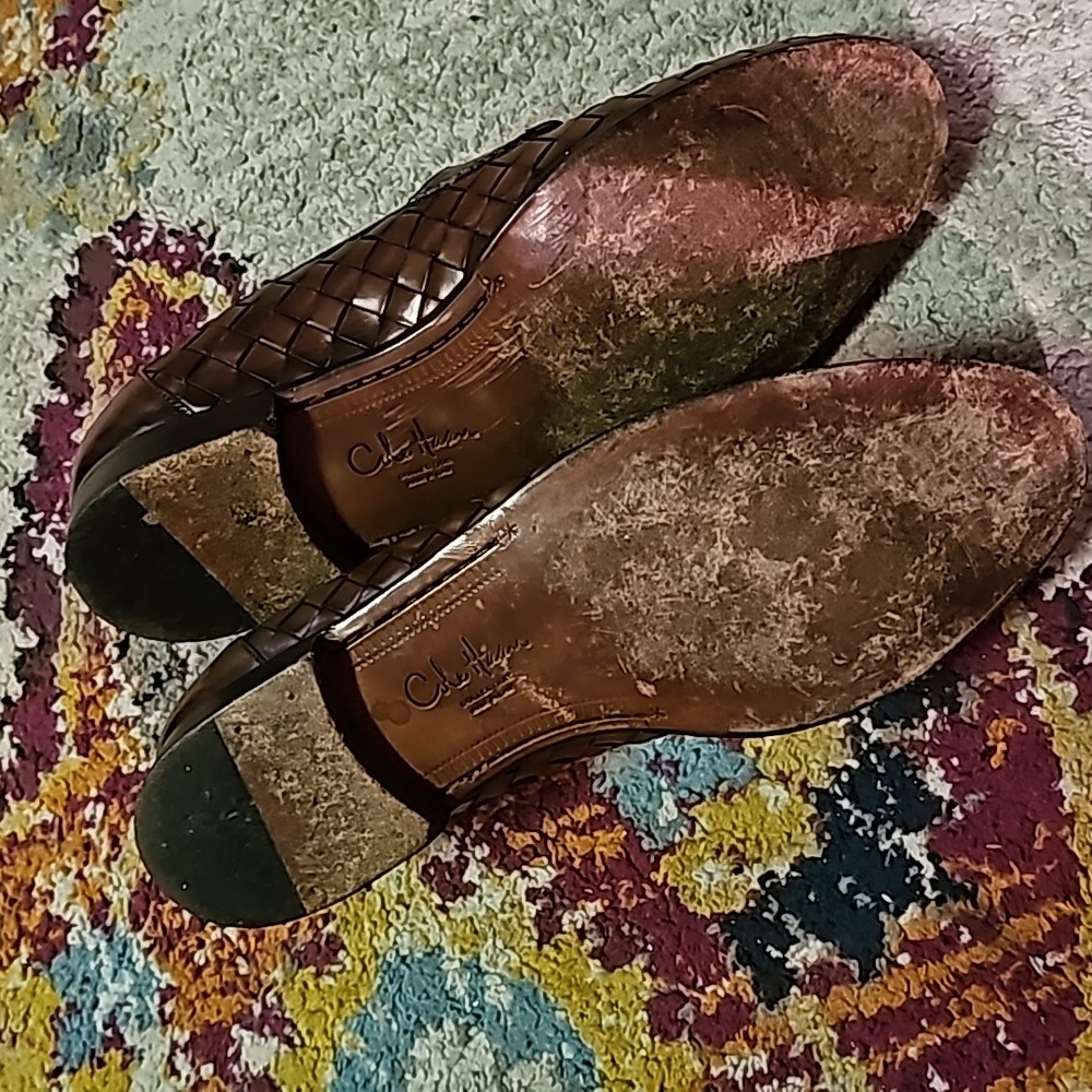 Cole Haan Collection, Mens size 9.5. Brown leather in great condition. - Picture 6 of 14